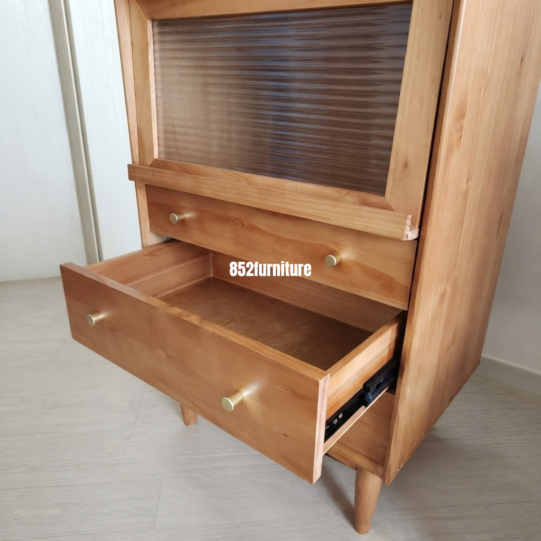 (包送貨安裝 | Delivery and Assembly Included) A453實木斗櫃 (chest of drawers)