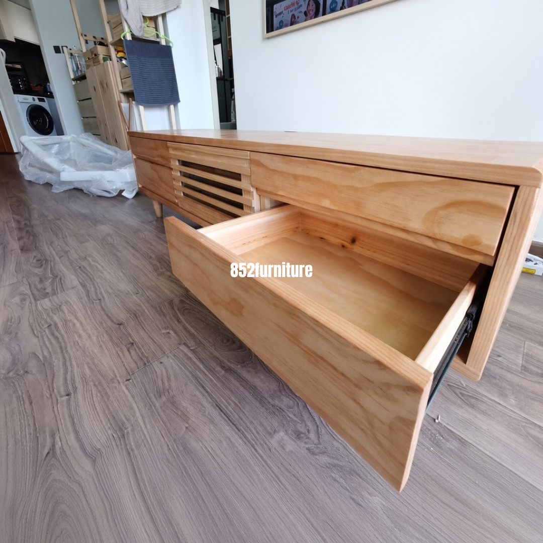 (包送貨安裝 | Delivery and Assembly Included) A204日式簡約電視櫃(Japanese Style Tv Cabinet)