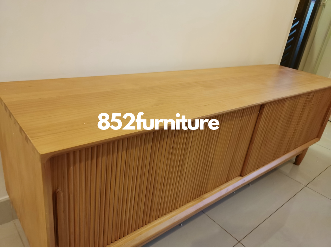 (包送貨安裝 | Delivery and Assembly Included) A050千頁趟門電視櫃 (tv cabinet)