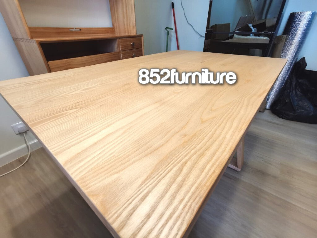 (包送貨安裝 | Delivery and Assembly Included) A112 日式實木餐桌 (不連椅)(dining table,no chair)