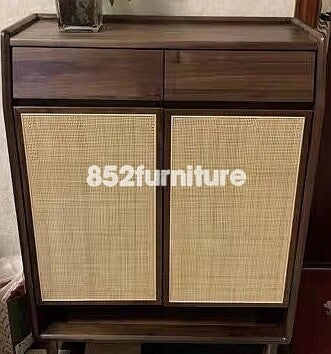 (包送貨安裝 | Delivery and Assembly Included) A225 日式藤面簡約鞋櫃 (Rattan shoe cabinet)