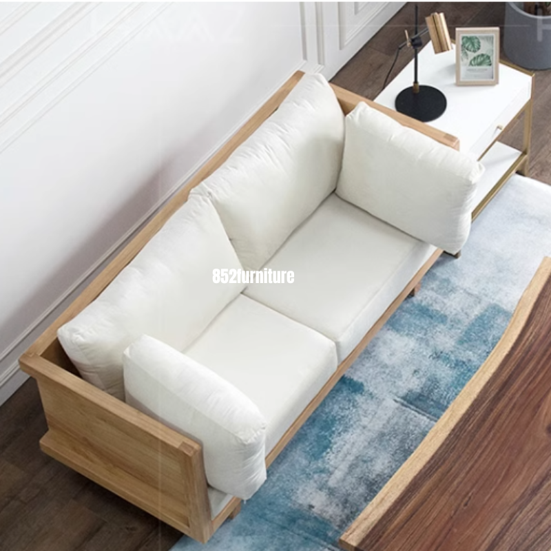 (包送貨安裝 | Delivery and Assembly Included) A426日式木制梳化 (Wooden Sofa)