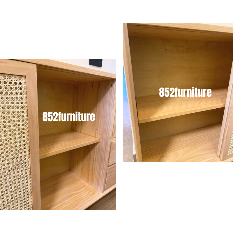 (包送貨安裝 | Delivery and Assembly Included) A436日式餐邊櫃 (Wooden dining sideboard)