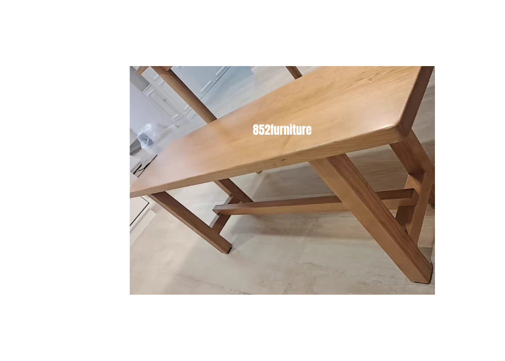 (包送貨安裝 | Delivery and Assembly Included) A058 日式實木長椅 (Wooded bench)