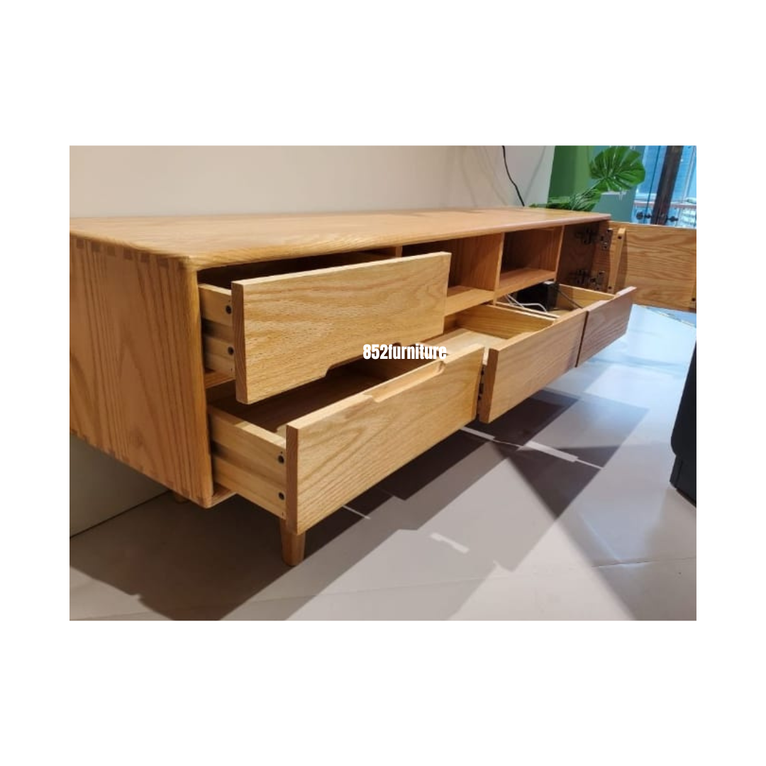 (包送貨安裝 | Delivery and Assembly Included) A188日式橡木電視櫃 (tv cabinet)