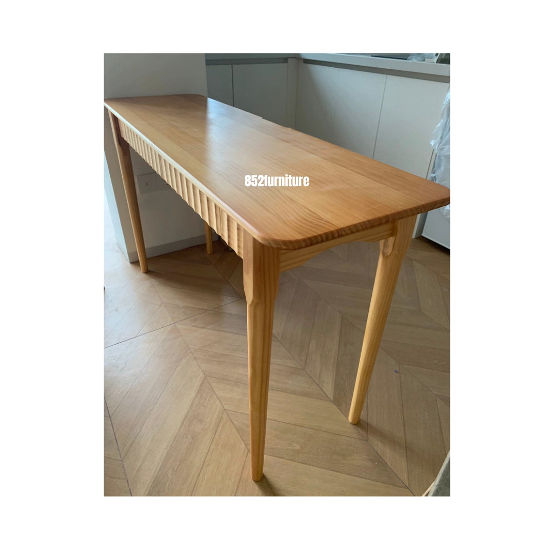 (包送貨安裝 | Delivery and Assembly Included) A337日式實木書台(desk)