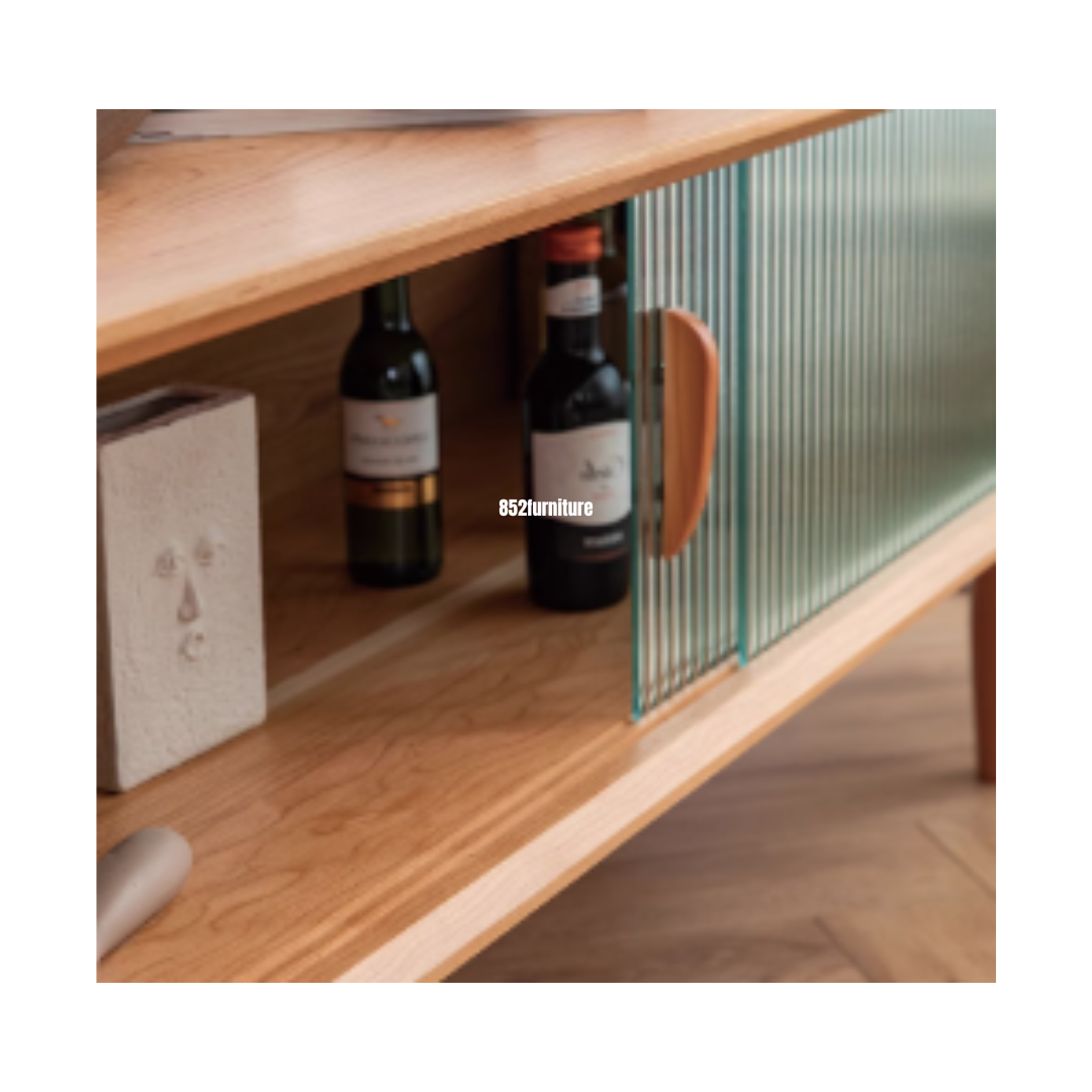 (包送貨安裝 | Delivery and Assembly Included) A346日式橡木電視櫃 (Oak tv cabinet)