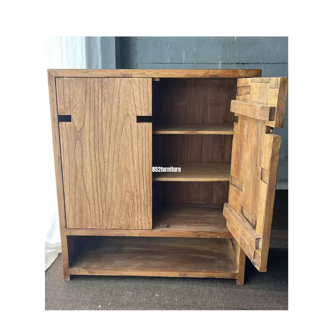 (包送貨安裝 | Delivery and Assembly Included) A480老榆木鞋櫃 (shoe cabinet)