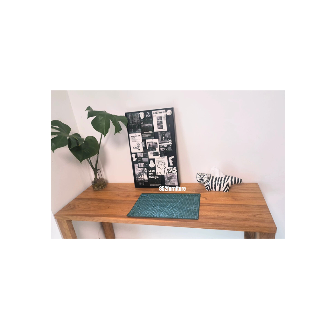 (包送貨安裝 | Delivery and Assembly Included) A491老榆木玄關桌(Elm table console)