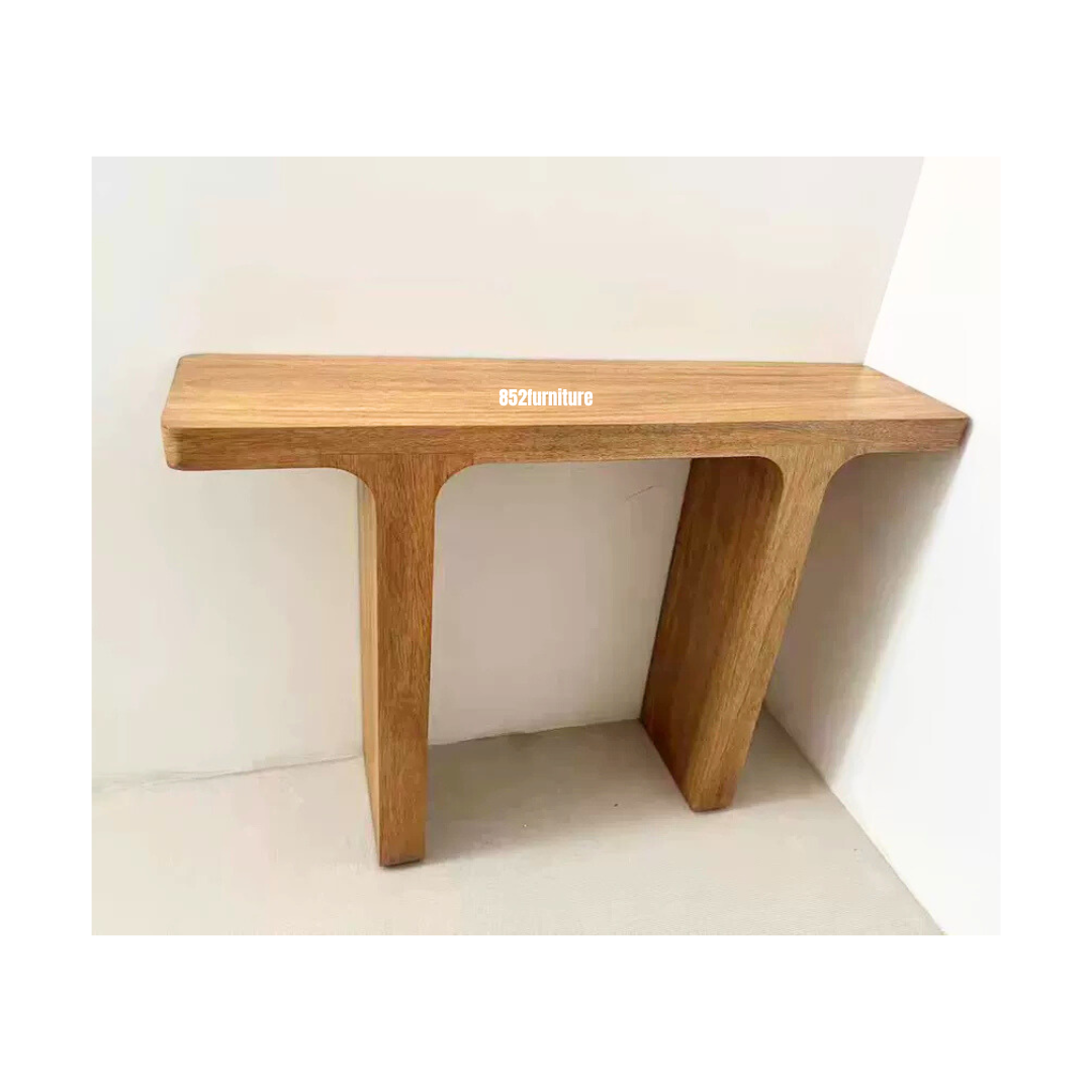 (包送貨安裝 | Delivery and Assembly Included) A447白蠟木玄關桌(ash table console)