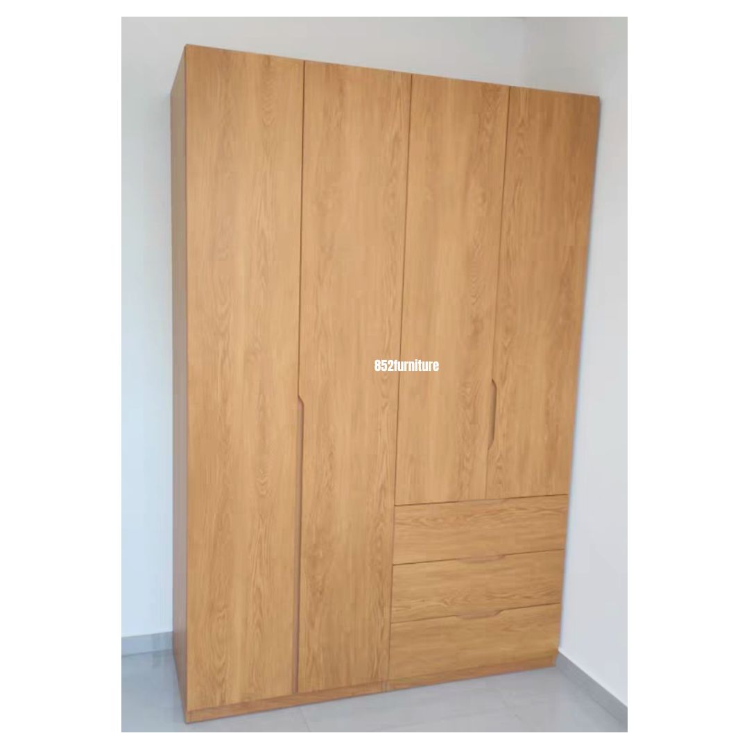 (包送貨安裝 | Delivery and Assembly Included) A549橡木衣櫃 (Oak wardrobe)