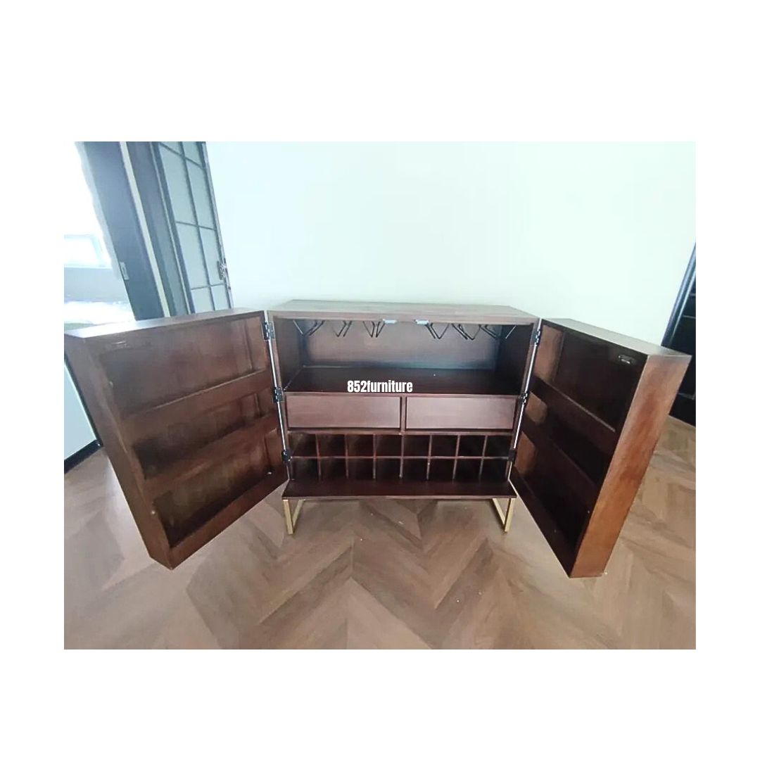 (包送貨安裝 | Delivery and Assembly Included) A565魚骨紋酒櫃 (wine cabinet, Sideboard)