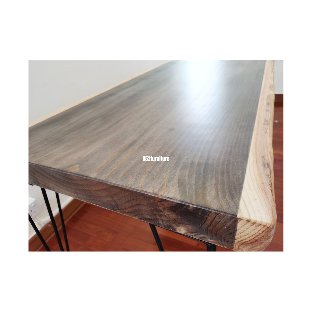 (包送貨安裝 | Delivery and Assembly Included) A567原木實木餐桌 (dining table)