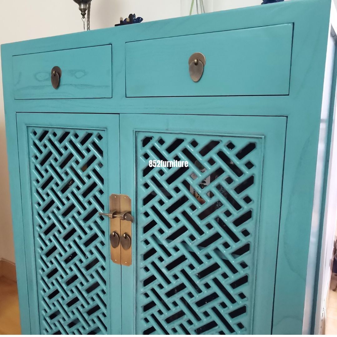 (包送貨安裝 | Delivery and Assembly Included) A290中式鞋櫃(Chinese Style Shoe Cabinet)