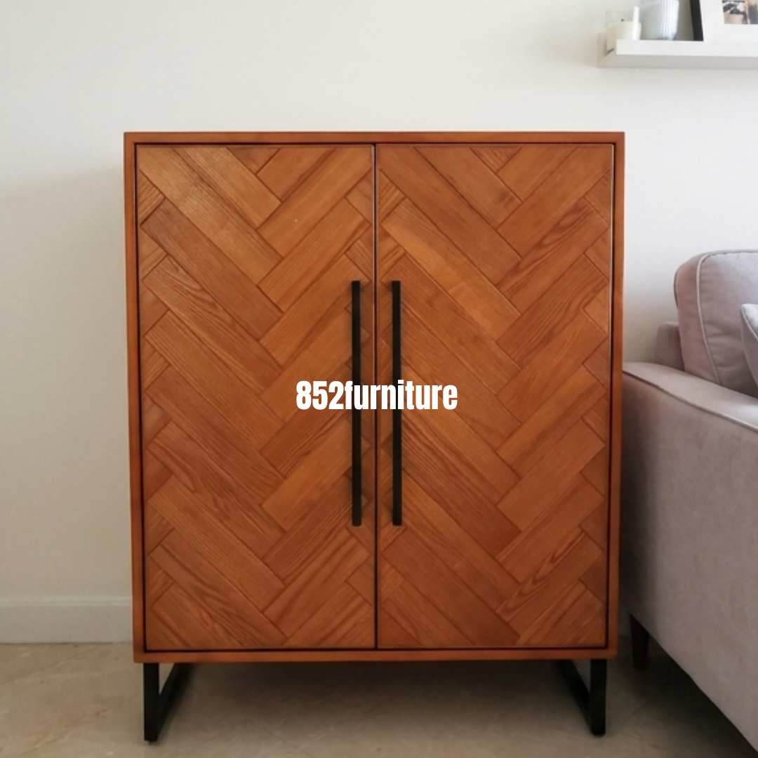 (包送貨安裝 | Delivery and Assembly Included) A585魚骨紋鞋櫃 (pattern shoe cabinet)