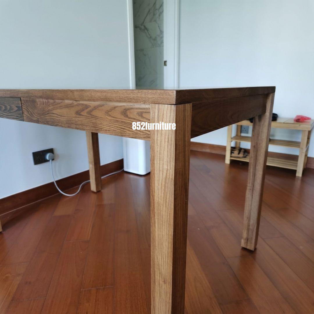 (包送貨安裝 | Delivery and Assembly Included) A069 白橡木日式餐桌 (dining table)