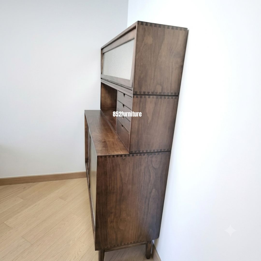 (包送貨安裝 | Delivery and Assembly Included) A136 日式長虹玻璃餐邊櫃 (dining sideboard)