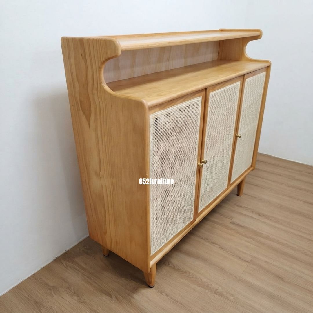 (包送貨安裝 | Delivery and Assembly Included) A307日式條子鞋櫃 (Shoe Cabinet)