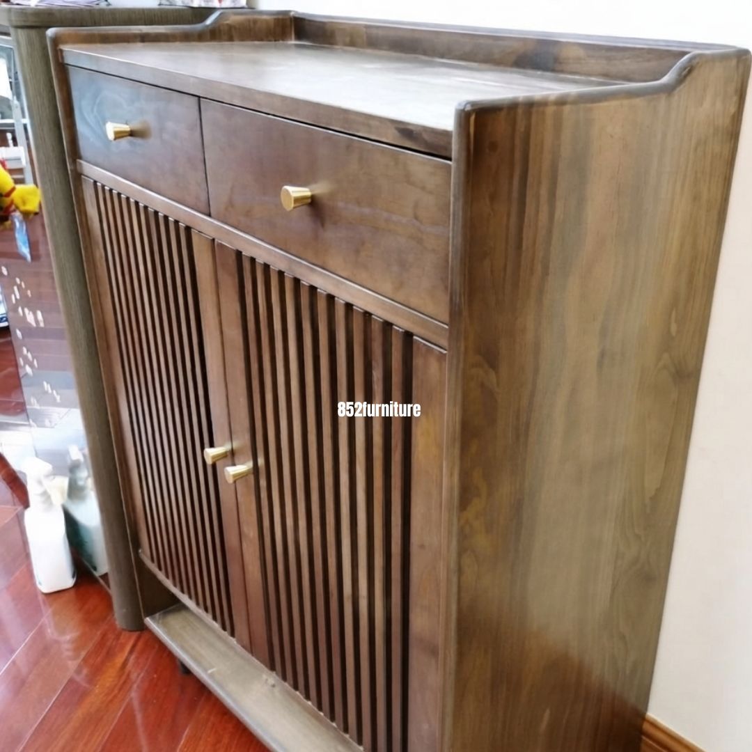 (包送貨安裝 | Delivery and Assembly Included) A306日式條子鞋櫃 (Shoe Cabinet)