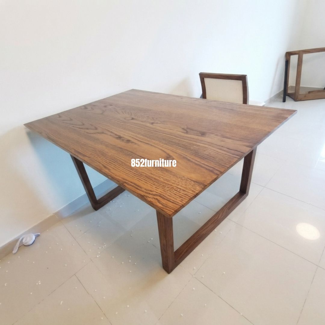 (包送貨安裝 | Delivery and Assembly Included) A443橡木餐桌(Oak dining table)