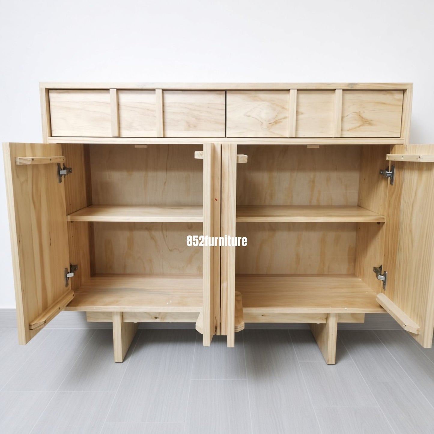 (包送貨安裝 | Delivery and Assembly Included) A611北歐餐邊櫃 (Wooden Sideboard)
