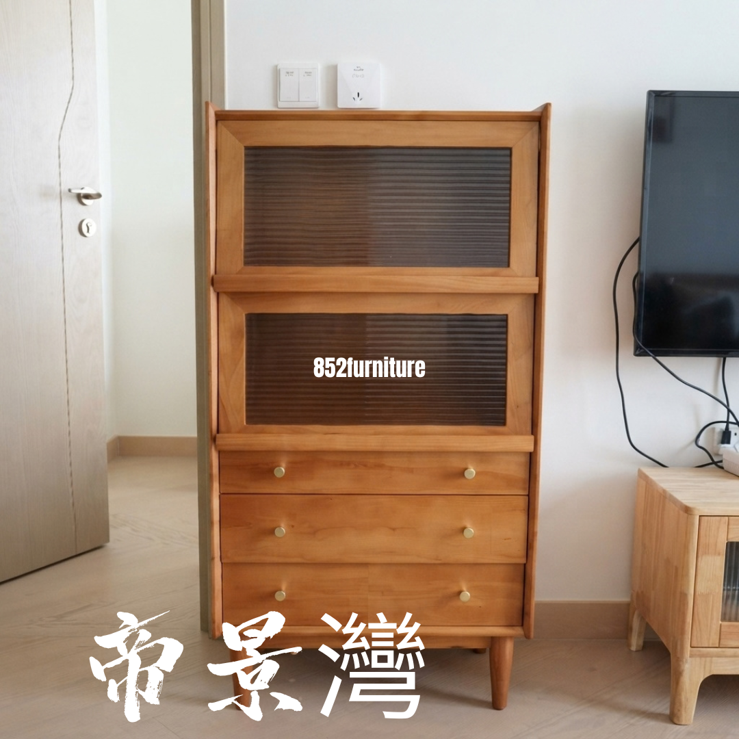 (包送貨安裝 | Delivery and Assembly Included) A453實木斗櫃 (chest of drawers)