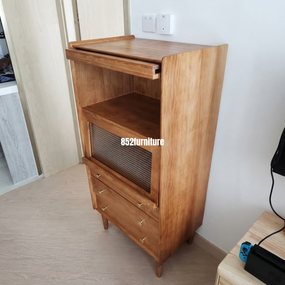 (包送貨安裝 | Delivery and Assembly Included) A453實木斗櫃 (chest of drawers)