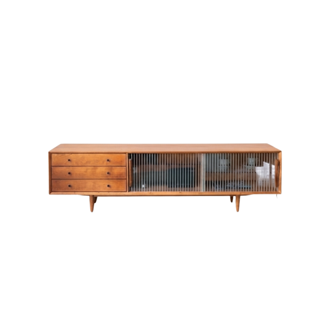 (包送貨安裝 | Delivery and Assembly Included)  A045日式玻璃電視櫃(tv cabinet)