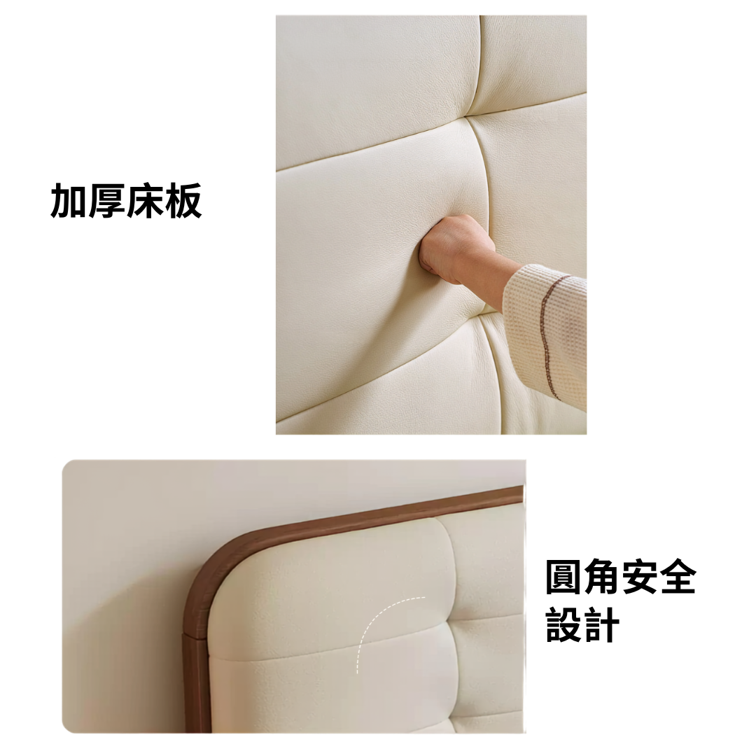 (包送貨安裝 | Delivery and Assembly Included) A631木制大床(Wooden bed frame)
