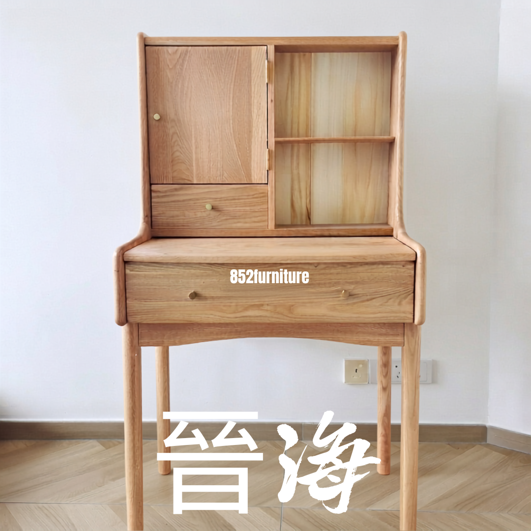 (包送貨安裝 | Delivery and Assembly Included) A402 橡木梳妝臺 (oak dressing table)
