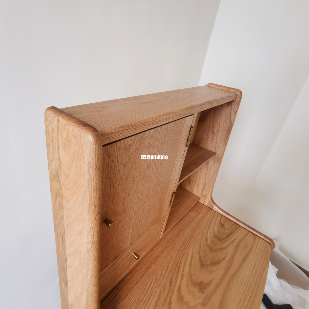 (包送貨安裝 | Delivery and Assembly Included) A402 橡木梳妝臺 (oak dressing table)