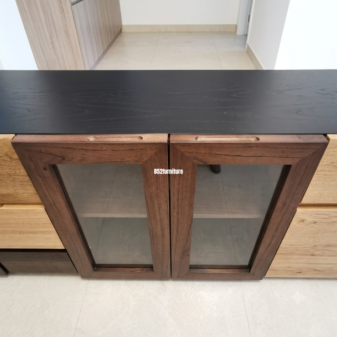 A627橡木拼接電視櫃 (Oak tv cabinet)