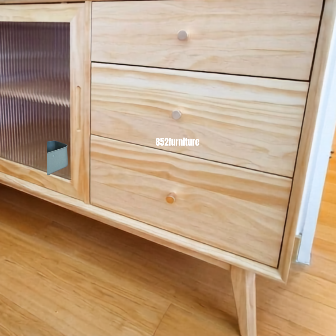(包送貨安裝 | Delivery and Assembly Included) A066實木餐邊櫃 (dining sideboard)