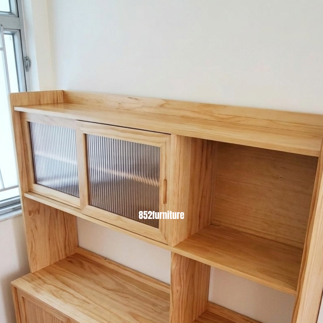 (包送貨安裝 | Delivery and Assembly Included) A066實木餐邊櫃 (dining sideboard)
