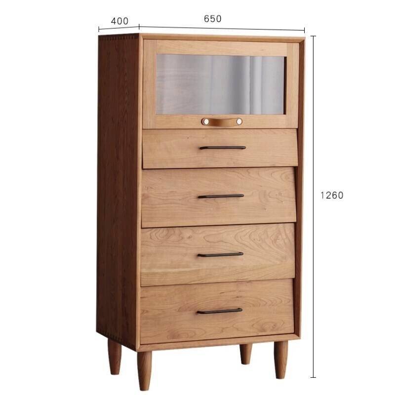 (包送貨安裝 | Delivery and Assembly Included) A037 日式實木五斗櫃 (chest of drawers)