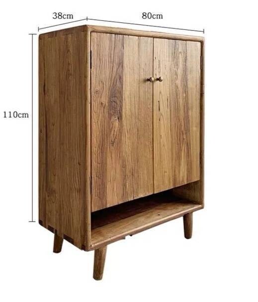 (包送貨安裝 | Delivery and Assembly Included) A090 老榆木鞋櫃 (shoe cabinet)