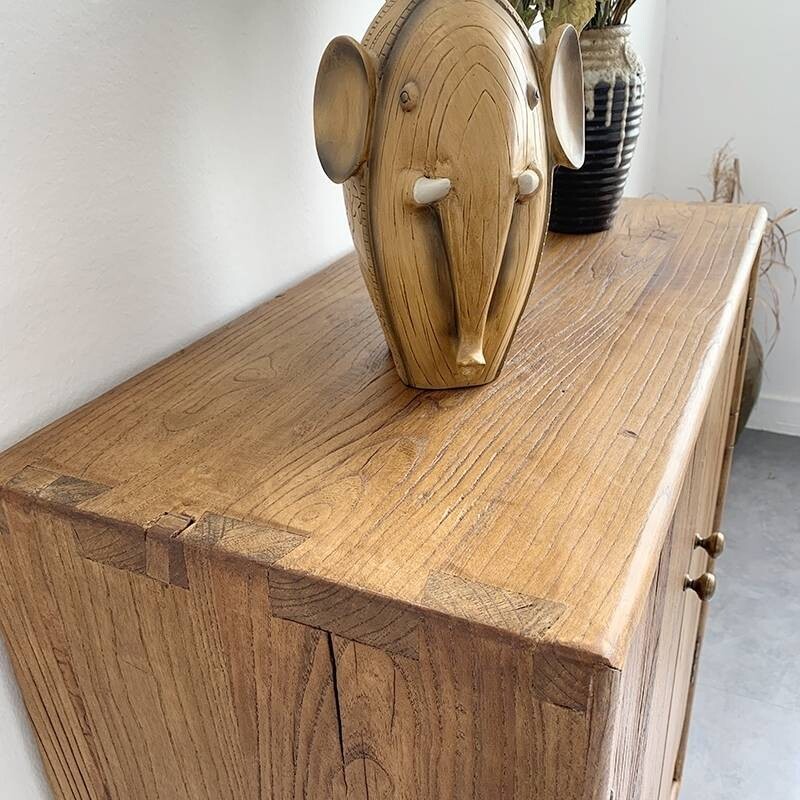 (包送貨安裝 | Delivery and Assembly Included) A090 老榆木鞋櫃 (shoe cabinet)