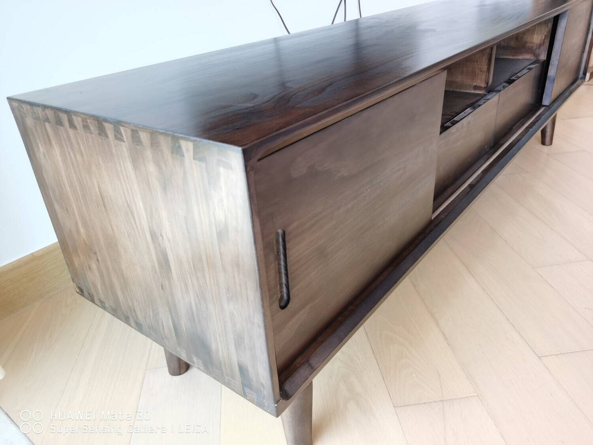 (包送貨安裝 | Delivery and Assembly Included)  A021 簡約實木電視櫃 (tv cabinet)