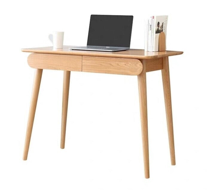(包送貨安裝 | Delivery and Assembly Included) A097 簡約實木書台(wooden desk)
