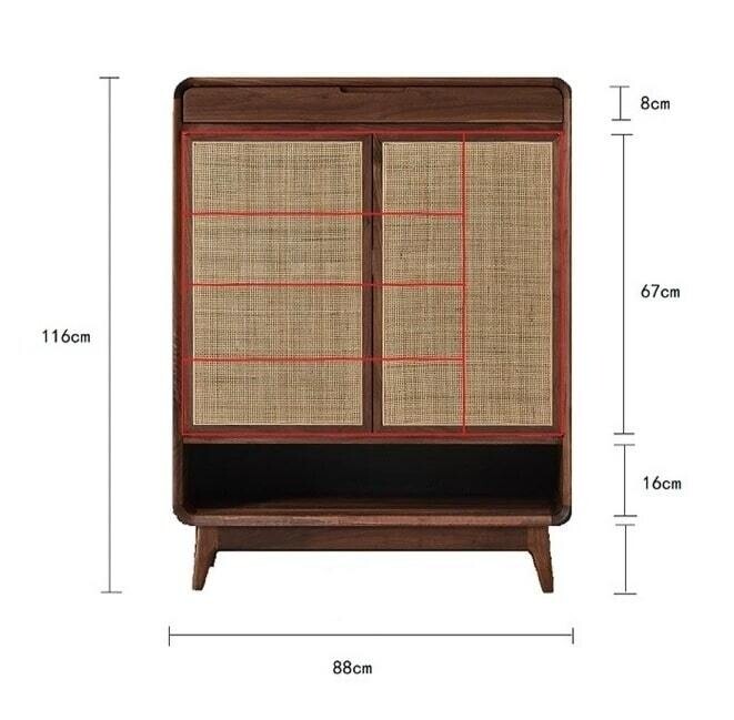 (包送貨安裝 | Delivery and Assembly Included) A106實木松木鞋櫃 (shoe cabinet)