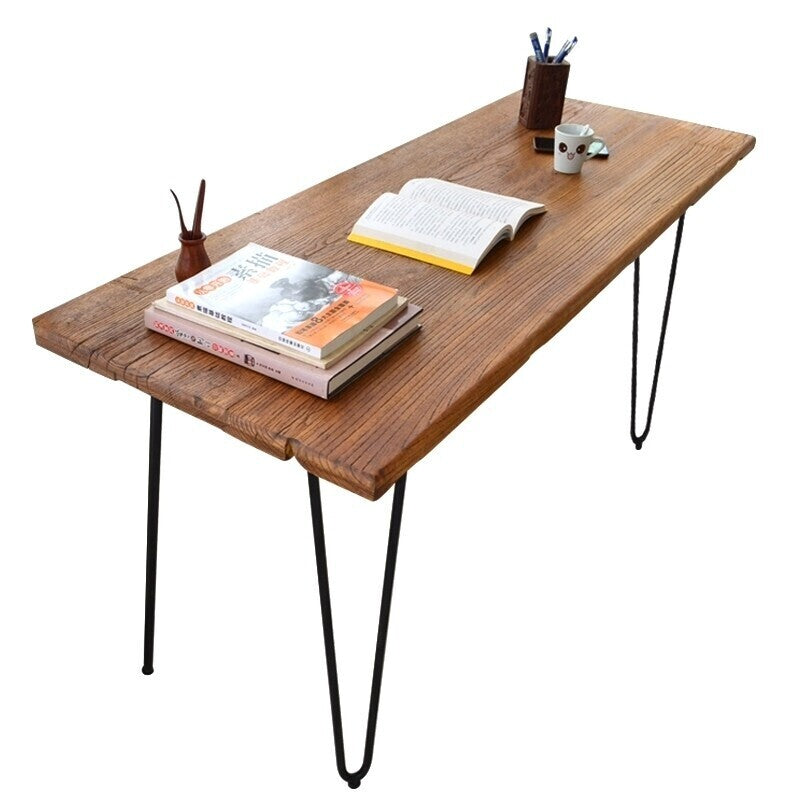 (包送貨安裝 | Delivery and Assembly Included) A115 老榆木實木餐桌 (elm dining table)