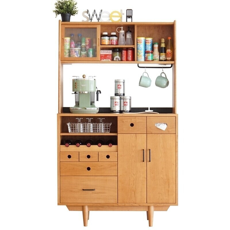 (包送貨安裝 | Delivery and Assembly Included) A128 日式長虹玻璃餐邊櫃 ( sideboard)