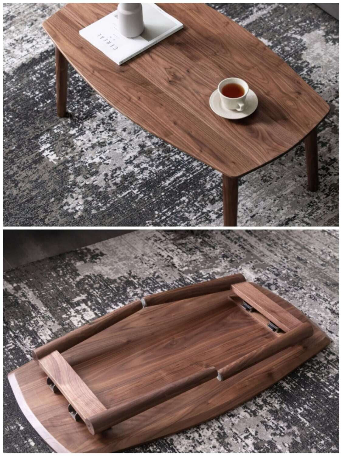 (包送貨安裝 | Delivery and Assembly Included) A133 日式簡約可摺疊茶几(foldable coffee table)