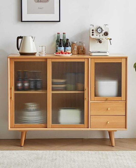 (包送貨安裝 | Delivery and Assembly Included) A143長虹玻璃餐邊櫃 (Moru Glass Sideboard)