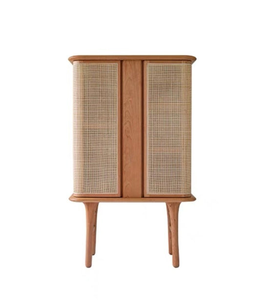 (包送貨安裝 | Delivery and Assembly Included)  A211 藤織門雜物櫃 (rattan cabineta