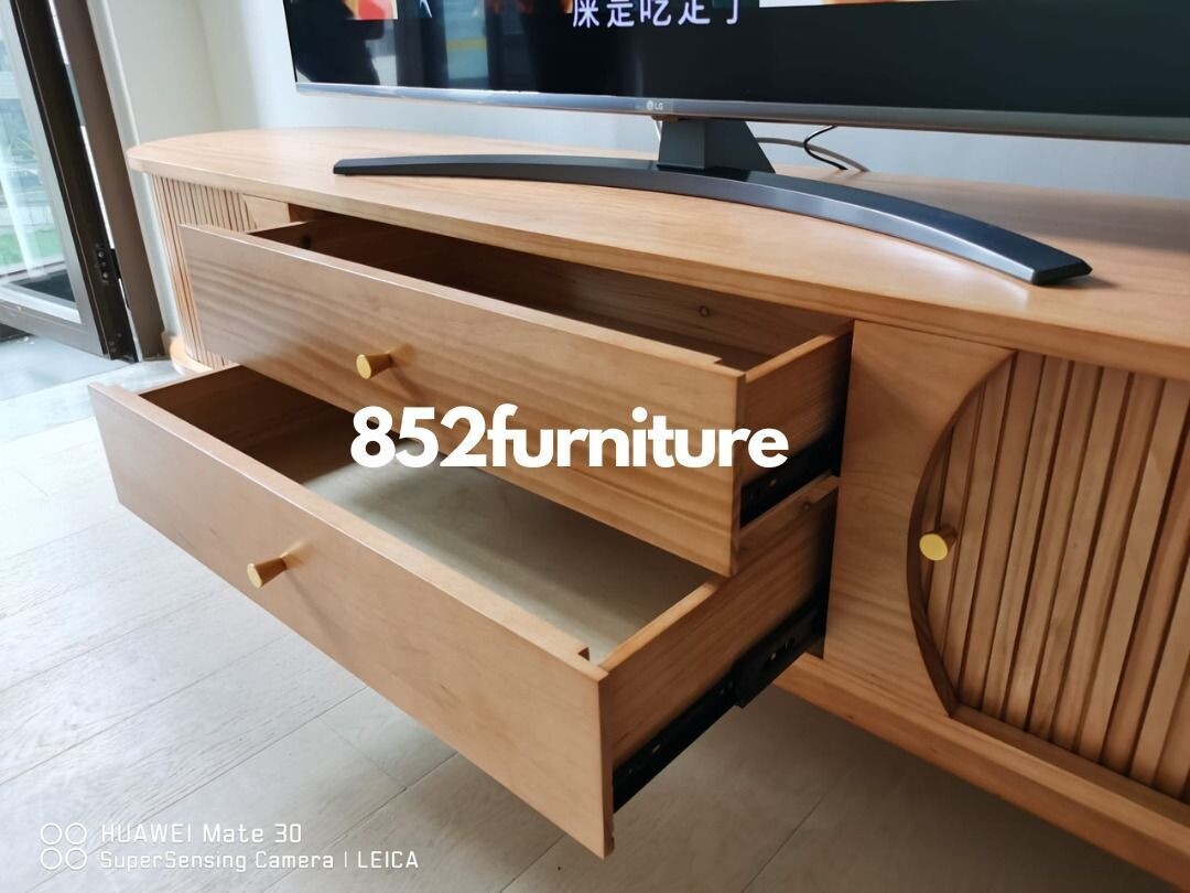 (包送貨安裝 | Delivery and Assembly Included) A081日系簡約原木電視櫃 (tv cabinet)