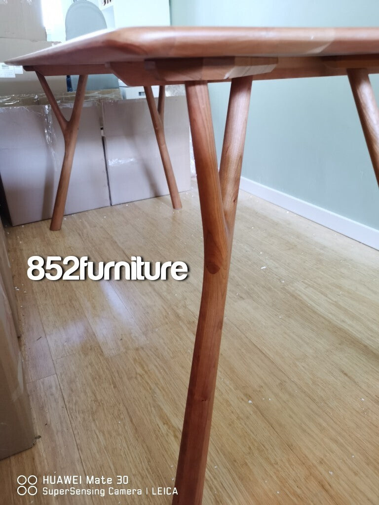 (包送貨安裝 | Delivery and Assembly Included) A036 櫻桃木餐桌 (dining table)