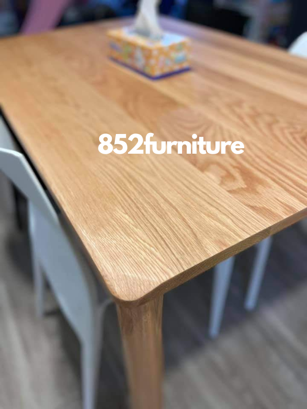 (包送貨安裝 | Delivery and Assembly Included) A038 日式橡木餐桌 (dining table)
