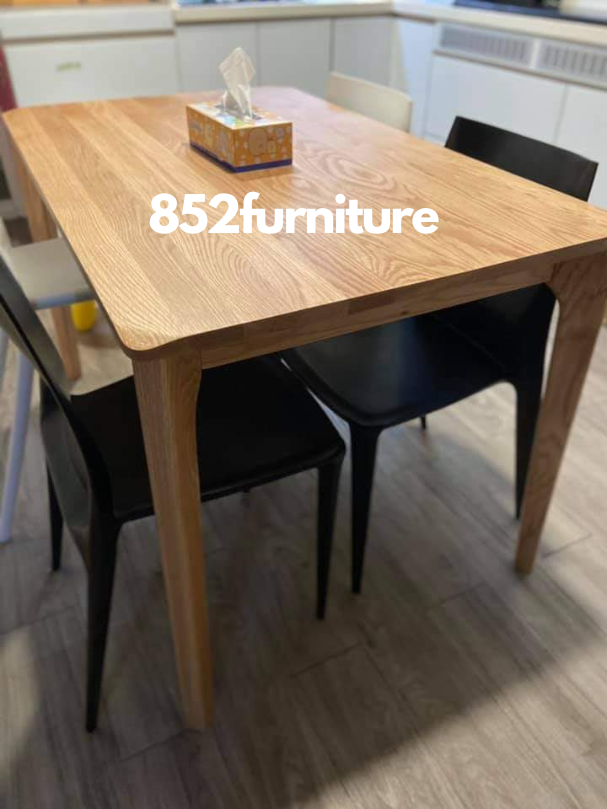 (包送貨安裝 | Delivery and Assembly Included) A038 日式橡木餐桌 (dining table)