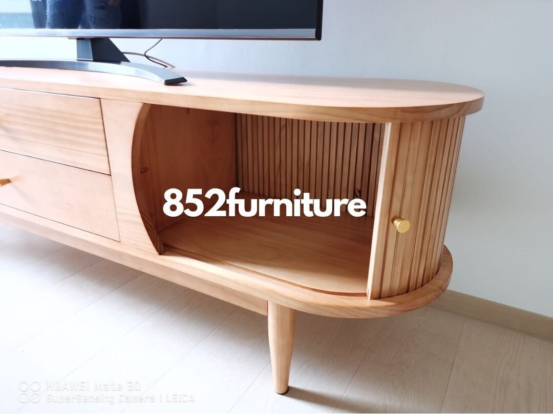 (包送貨安裝 | Delivery and Assembly Included) A081日系簡約原木電視櫃 (tv cabinet)